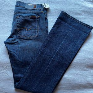 7 for all of Mankind, Women's Boot Cut Jeans, Size 28, New With Tags